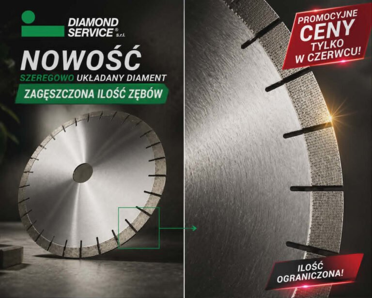 Włoskie tarcze Diamond Service – 400/500mm