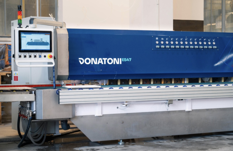 Donatoni ES47 | Automatyczna boczkarka do kamienia, konglomeratów i spieków