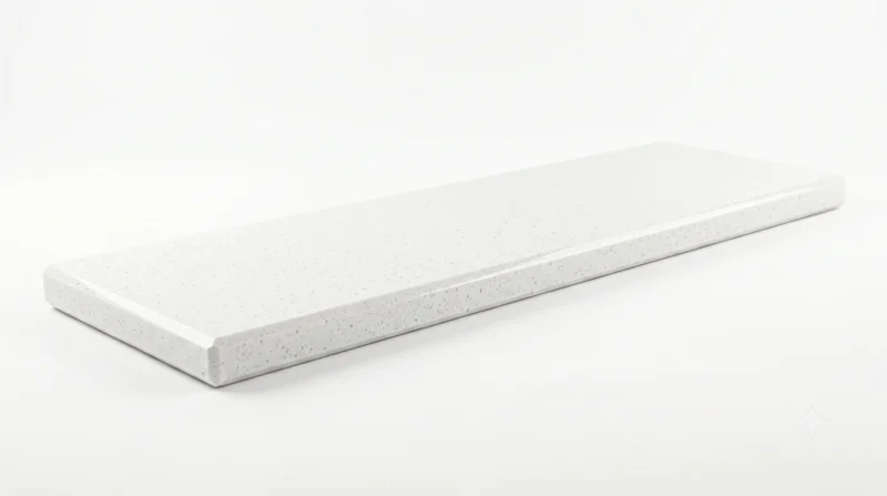 Konglomerat kwarcowy White Quartz – płyta kamienna